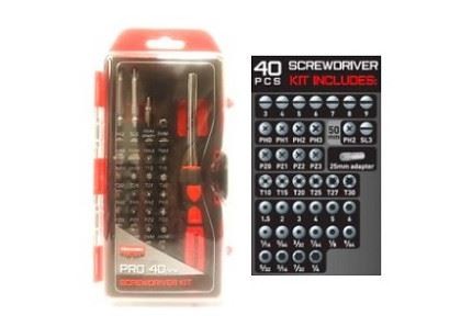 BC PRO SCREWDRIVER SET 40PC - Taurus Savings